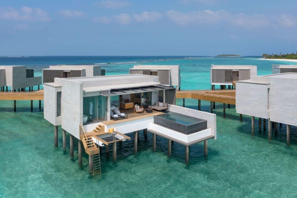 Sunset Overwater Pool Villa