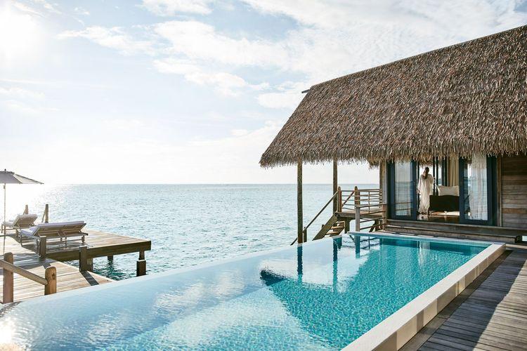 Luxury 5 Star Holiday  |  Summer 2026 | COMO Cocoa Island | One Bedroom Water Villa With Pool  |  Half Board and Speedboat Transfers