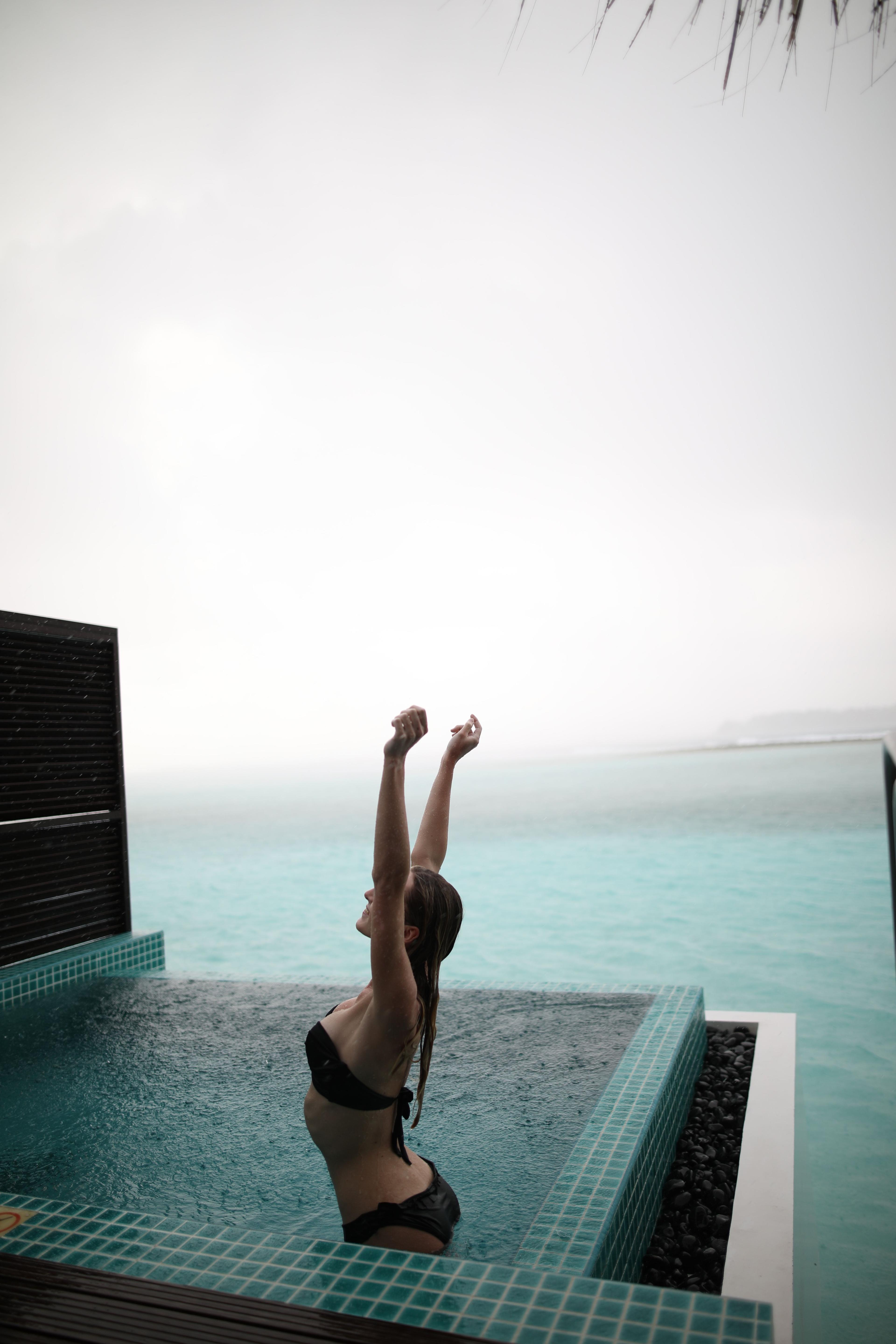 Getting in the pool while raining.jpeg
