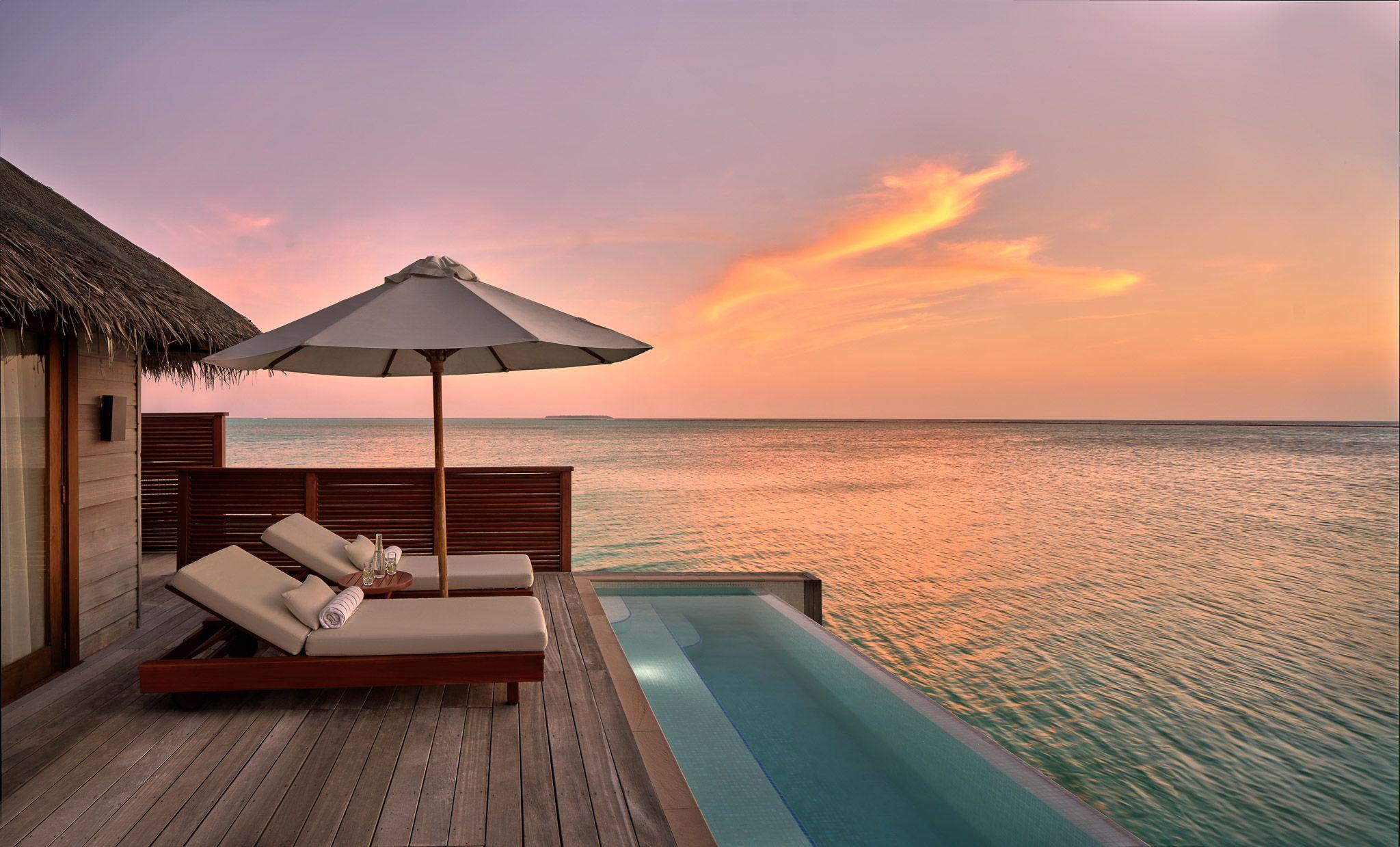 Luxury 5 Star Holiday | Conrad Maldives | Deluxe Water Villa with Pool | Complimentary Half-Board with Seaplane Transfers