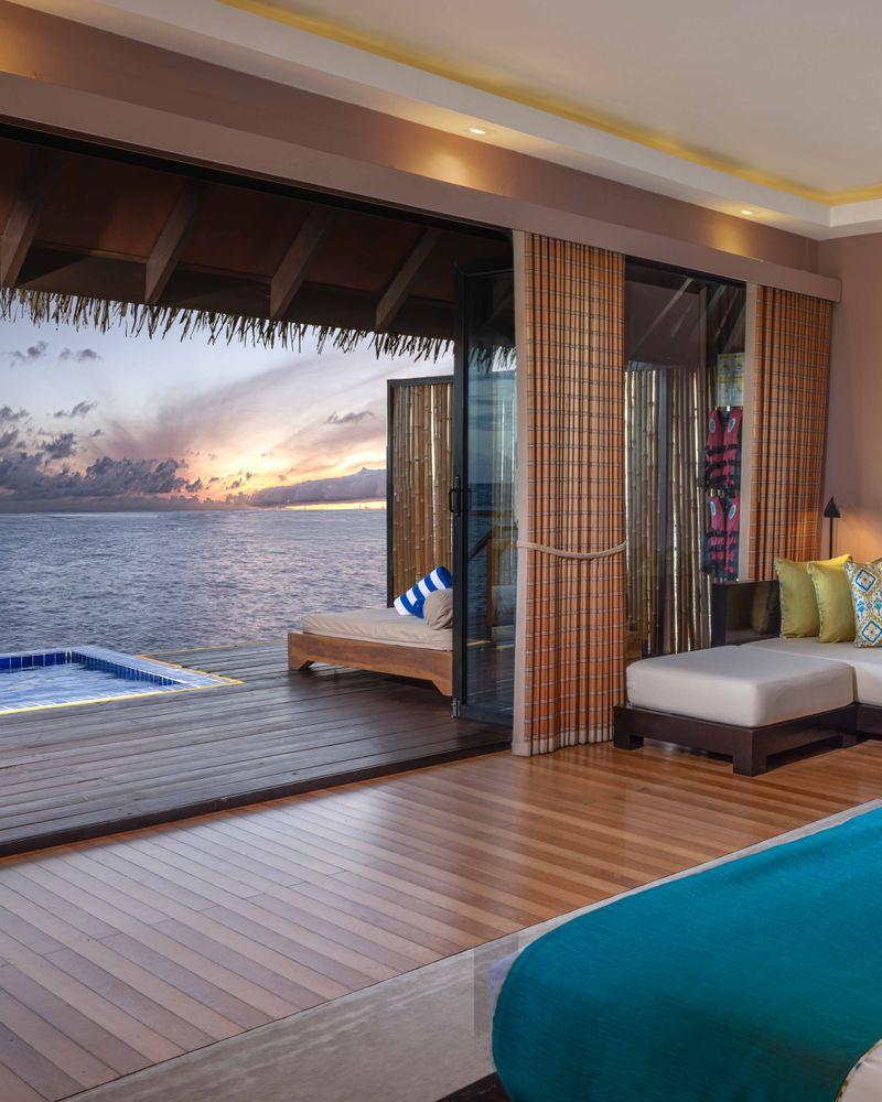 Sunrise Water Villa with Private Pool and Jacuzzi