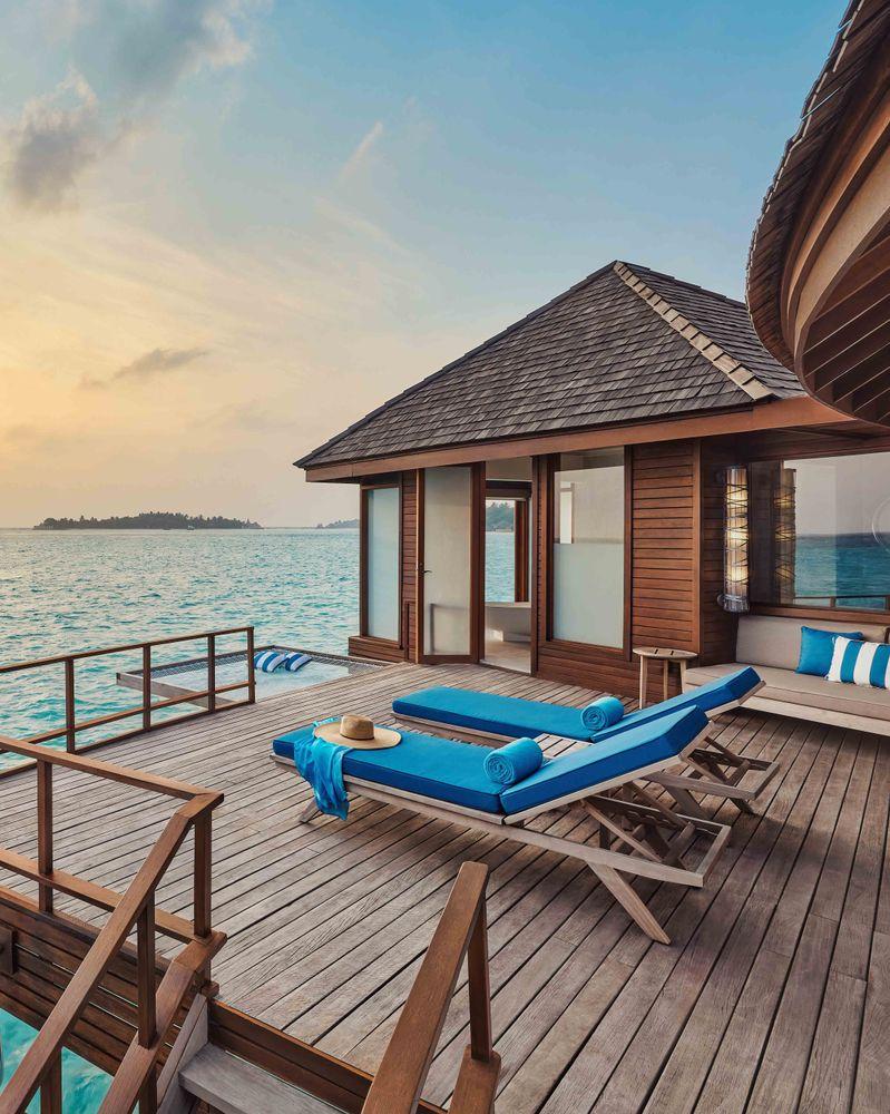 Sunrise Over Water Villa