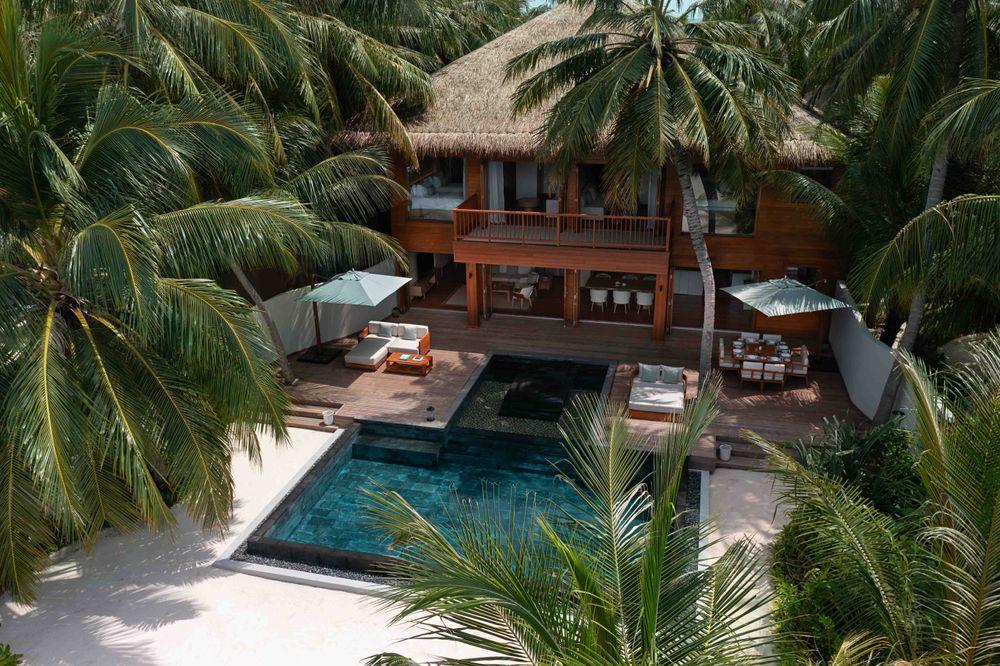 Two-Bedroom Beach House with Pool