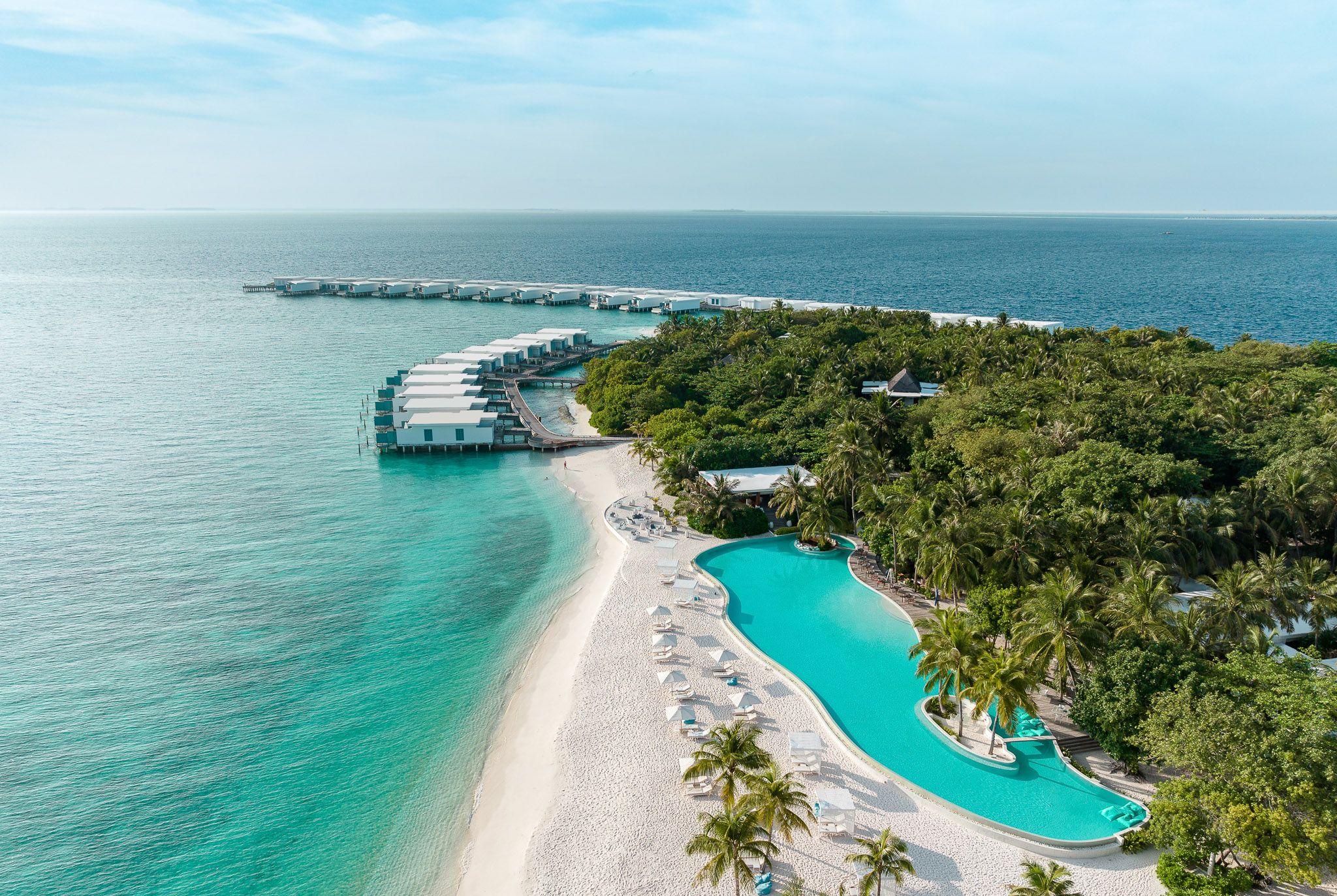 Amilla Maldives - Island - Aerial Shot - Main Pool.jpg