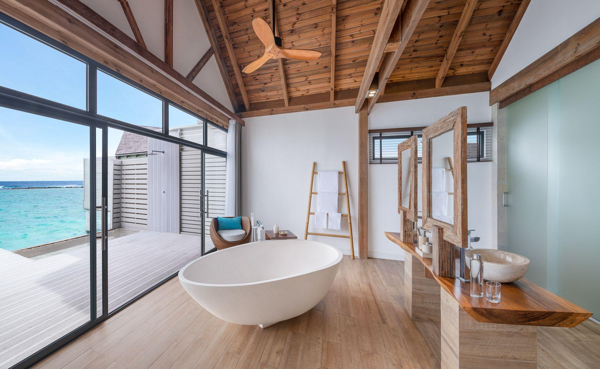 Kuredhivaru Resort and Spa - Accommodation - Villas - Overwater Pool Villa - Bathroom.jpg